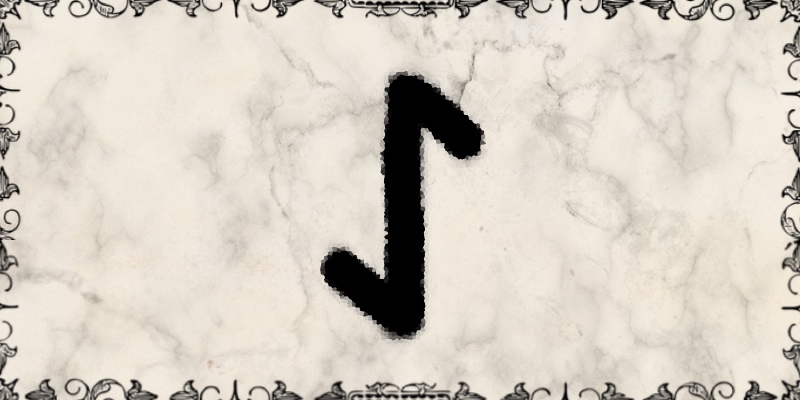 Eihwaz, la treizième rune du Futhark